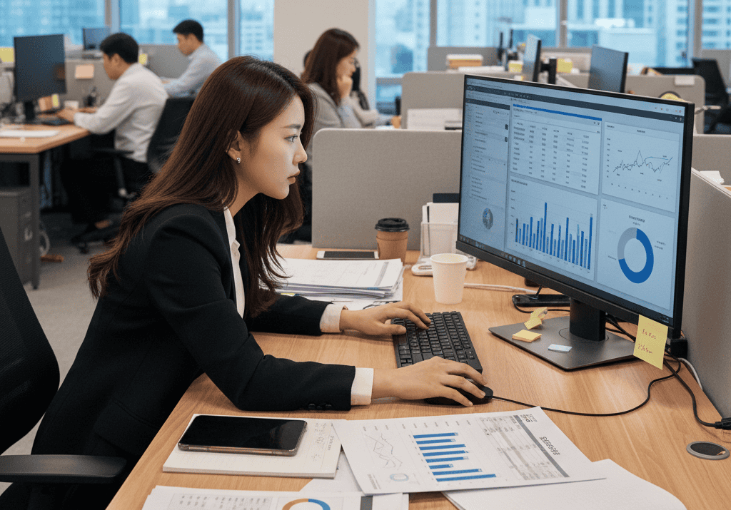 1. 실무 분석 업무.